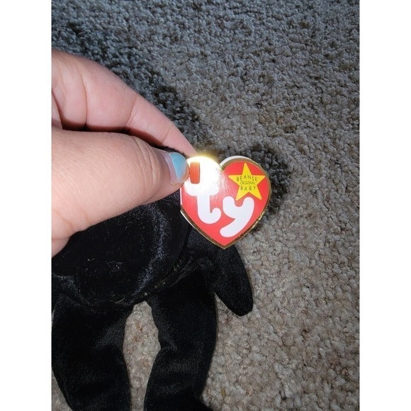 Ty Beanie Baby The End 1999 Y2k Millennium Teddy Bear - Picture 5 of 6